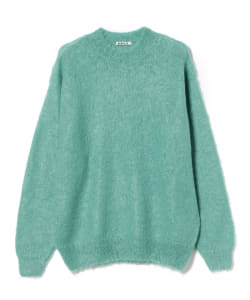 AURALEE / BRUSHED SUPER KID MOHAIR KNIT PULLOVER