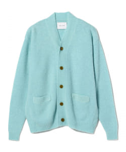 WELLDER / GARMENT DYED ALPACA CARDIGAN