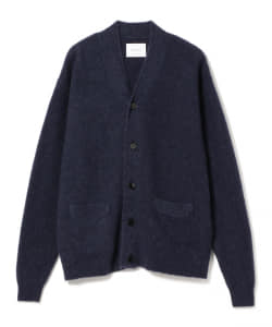 WELLDER / GARMENT DYED ALPACA CARDIGAN
