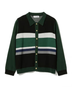 TTT_MSW / border knit cardigan
