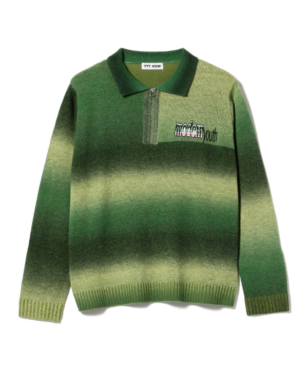 ニット/セーター TTT_MSW / Kasuri Knit Polo 22aw