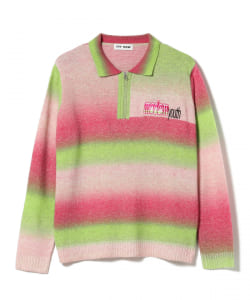 TTT_MSW / Kasuri Knit Polo