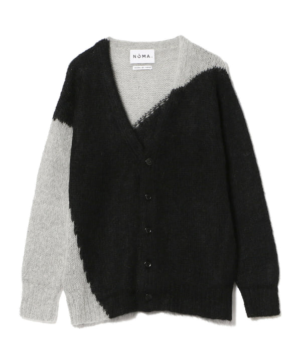 BEAMS（ビームス）NOMA t.d. / Hand Knitted Mohair Cardigan（トップス カーディガン）通販｜BEAMS