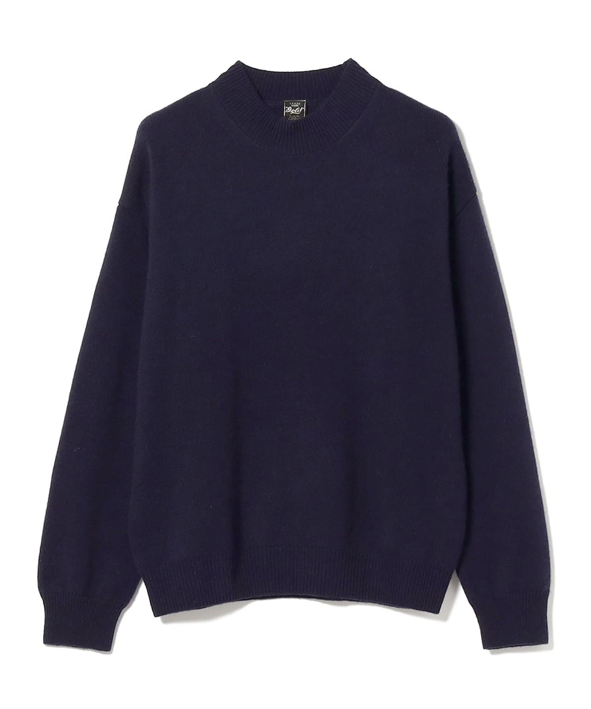 GOLD ゴールド / PURE CASHMERE MOCK NECK PULLOVER KNIT トップス MEN 128 NAVY M GOLD ゴールド / PURE CASHMERE MOCK NECK PULLOVER KNIT トップス MEN 128 NAVY M