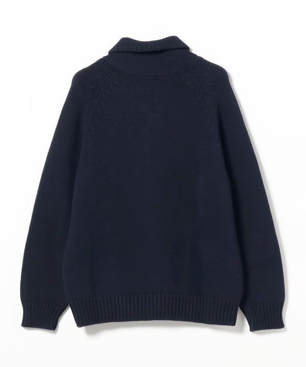 BEAMS JAPAN（ビームス ジャパン）GOLD / LOW GAUZE ZIP SWEATER 