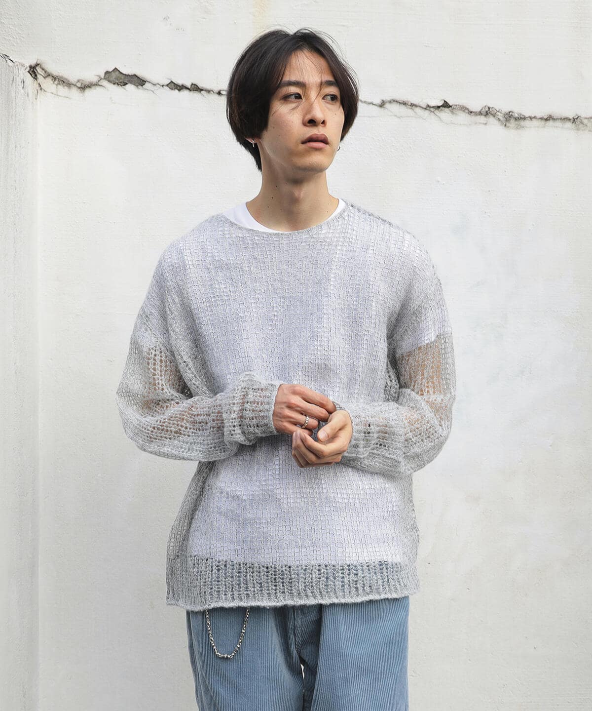 VAPORIZE（ヴェイパライズ）VAPORIZE / Net Knit（トップス