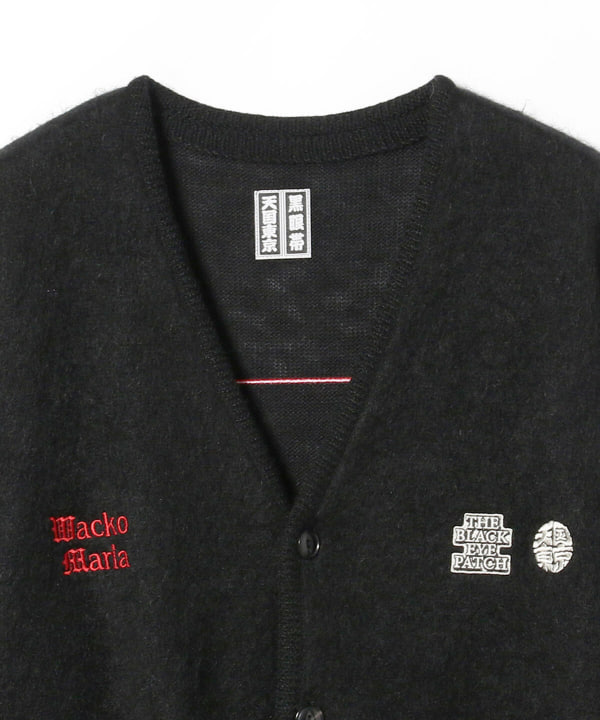 BEAMS（ビームス）WACKO MARIA × Black Eye Patch / MOHAIR CARDIGAN