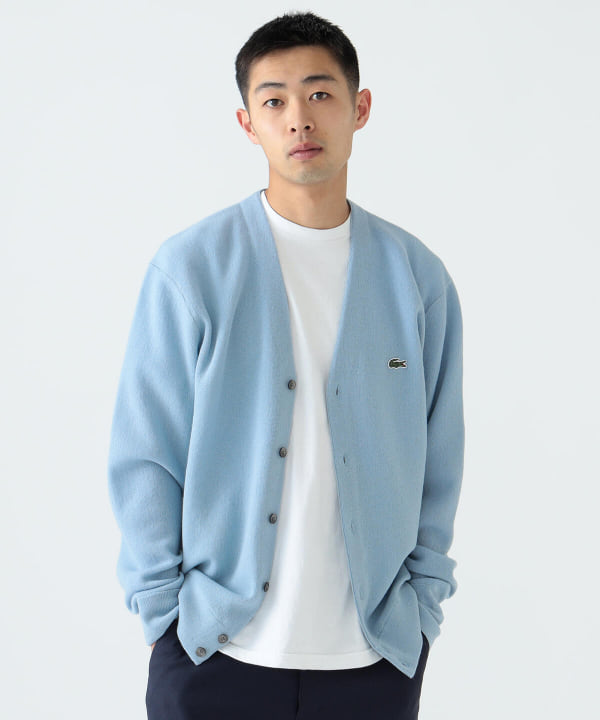 BEAMS（ビームス）LACOSTE for BEAMS / 別注 Wool Cardigan（トップス カーディガン）通販｜BEAMS