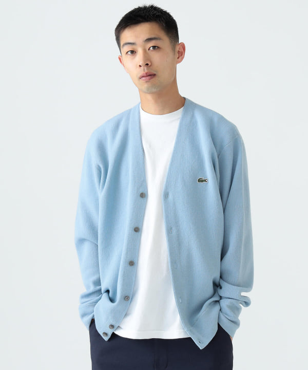 BEAMS（ビームス）LACOSTE for BEAMS / 別注 Wool Cardigan（トップス カーディガン）通販｜BEAMS