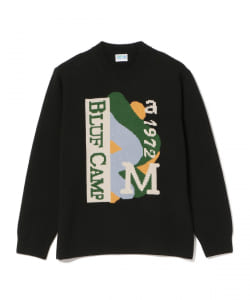 BLUF CAMP Intarsia Sweater - ニット/セーター