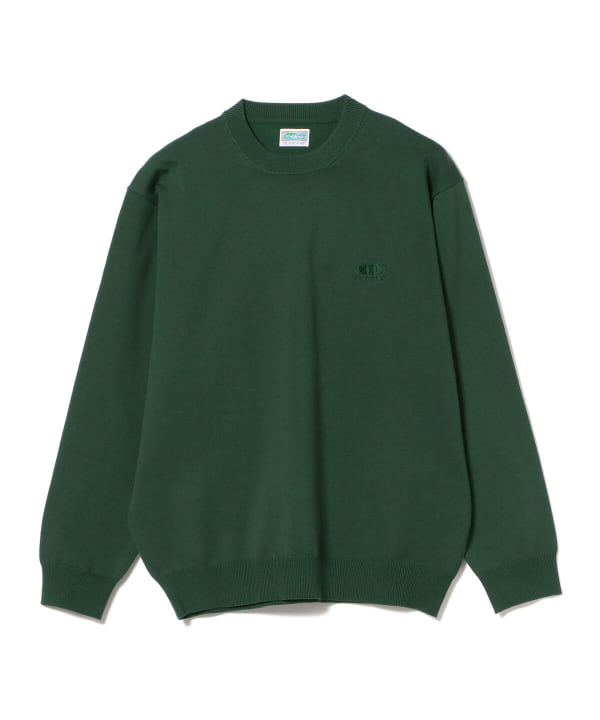 BEAMS（ビームス）【アウトレット】BLUFCAMP / Embroidery-Cotton Sweater（トップス ニット・セーター