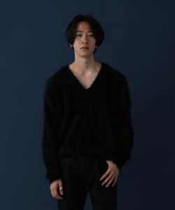 VAPORIZE / 男裝 Feather V Neck Knit