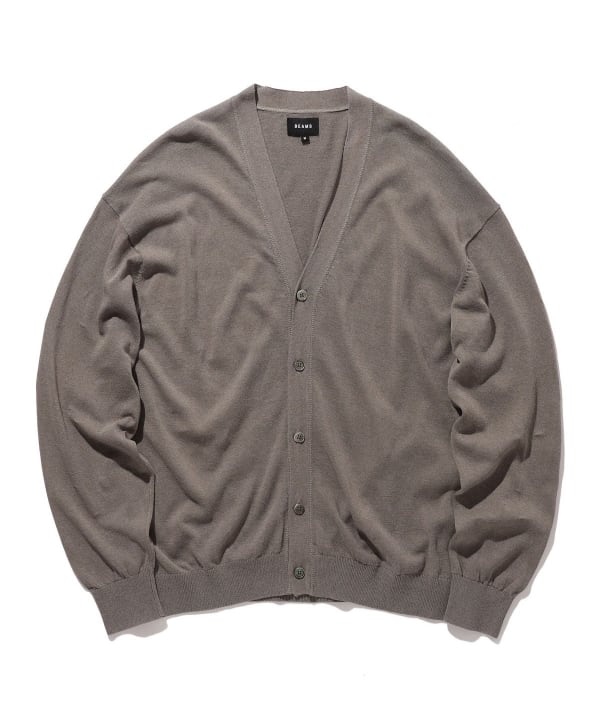 BEAMS [BEAMS] BEAMS / Japanese paper V-neck cardigan (tops 