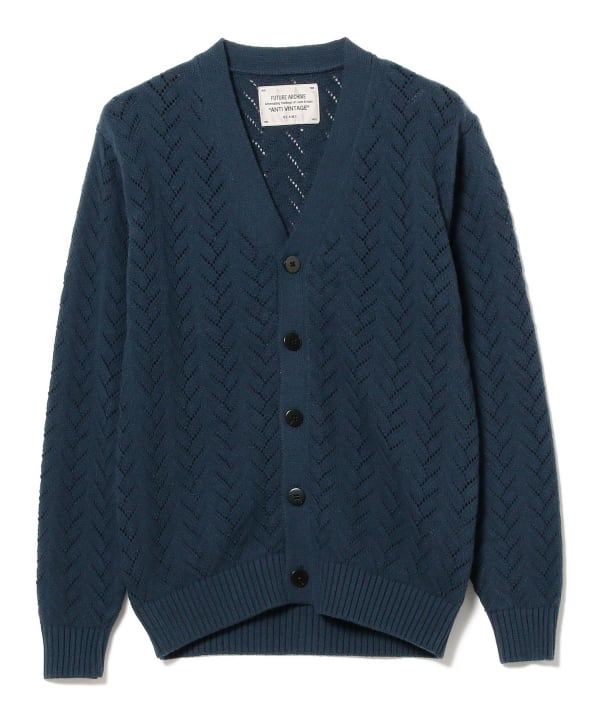 BEAMS（ビームス）FUTURE ARCHIVE / 編み柄 CARDIGAN（トップス