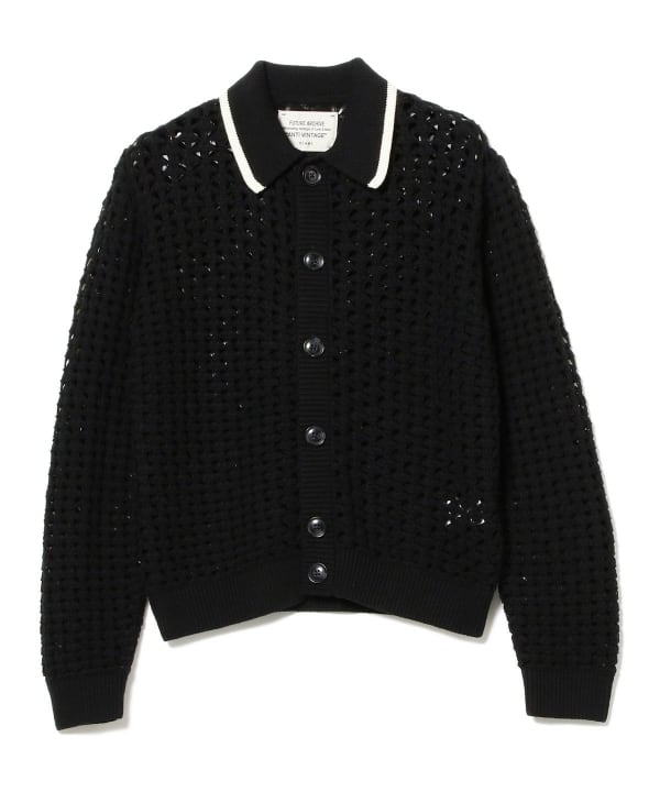 BEAMS（ビームス）FUTURE ARCHIVE / MESH KNIT SHIRT（トップス ニット 