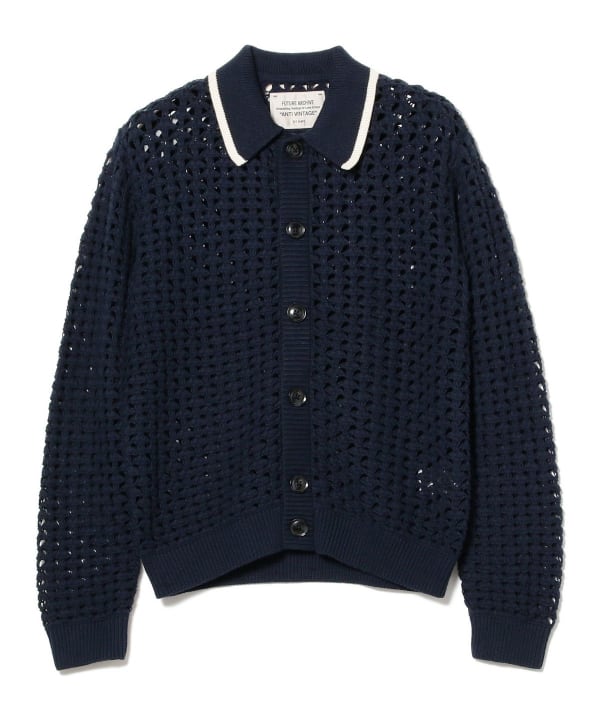 BEAMS（ビームス）FUTURE ARCHIVE / MESH KNIT SHIRT（トップス ニット ...