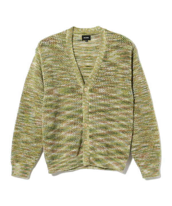 BEAMS（ビームス）5ゲージ クロシェ カーディガン（トップス