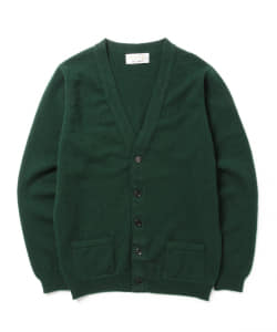 ▲WILLIAM LOCKIE × BEAMS PLUS / 別注 ウール カーディガン