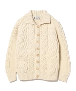 ▲【ショップ限定商品】INVERALLAN / 3A アランカーディガン