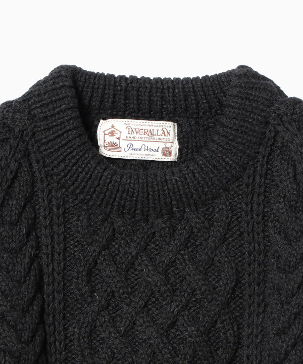 BEAMS PLUS（ビームス プラス）INVERALLAN / 1H Shetland Crew Neck Knit（トップス ニット ・セーター）通販｜BEAMS