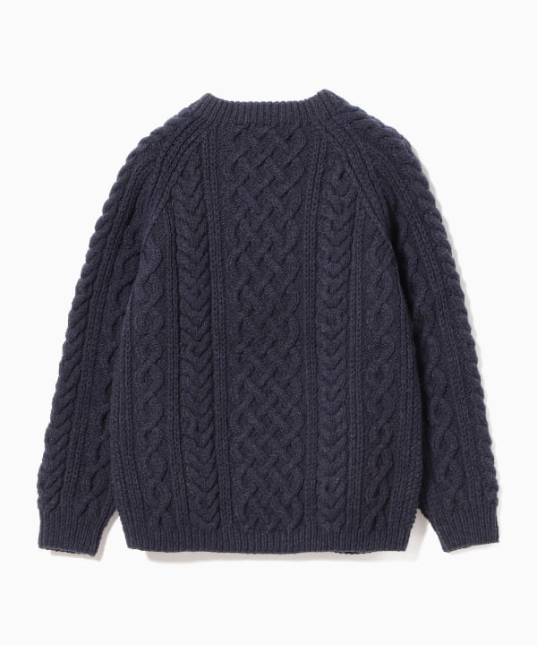 BEAMS PLUS（ビームス プラス）INVERALLAN / 1H Shetland Crew Neck