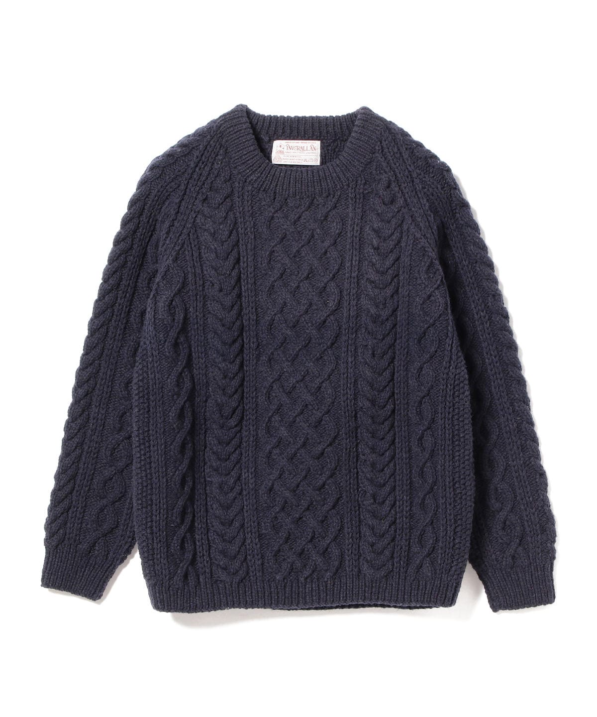 BEAMS PLUS（ビームス プラス）INVERALLAN / 1H Shetland Crew Neck Knit（トップス ニット ・セーター）通販｜BEAMS