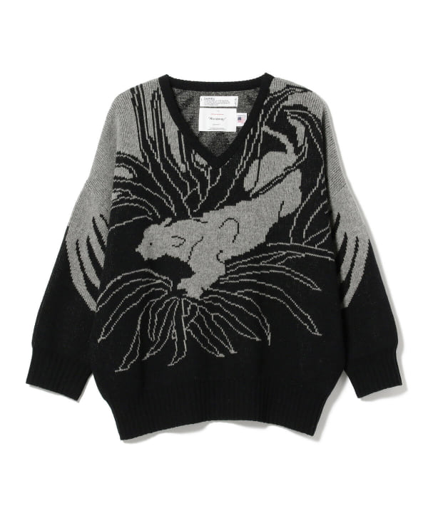 BEAMS（ビームス）DAIRIKU / Leopard Pullover Knit（トップス ニット・セーター）通販｜BEAMS