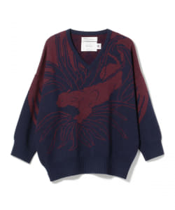 ▲DAIRIKU / Leopard Pullover Knit