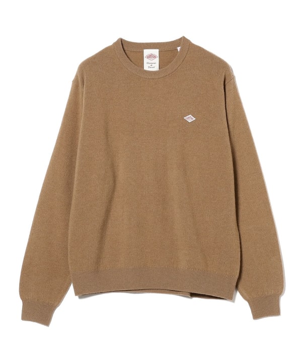 BEAMS（ビームス）DANTON / Lambswool Crew Neck Knit（トップス 