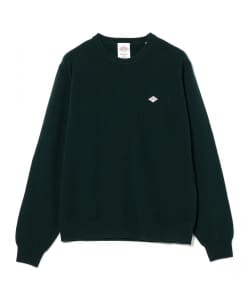 DANTON / Lambswool Crew Neck Knit