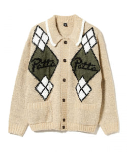 PATTA / Argyle Knitted Cardigan