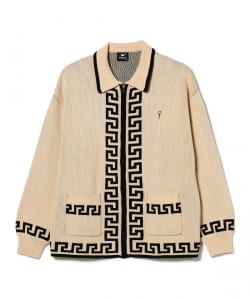▲PATTA / Zapotec Knitted Zip Cardigan