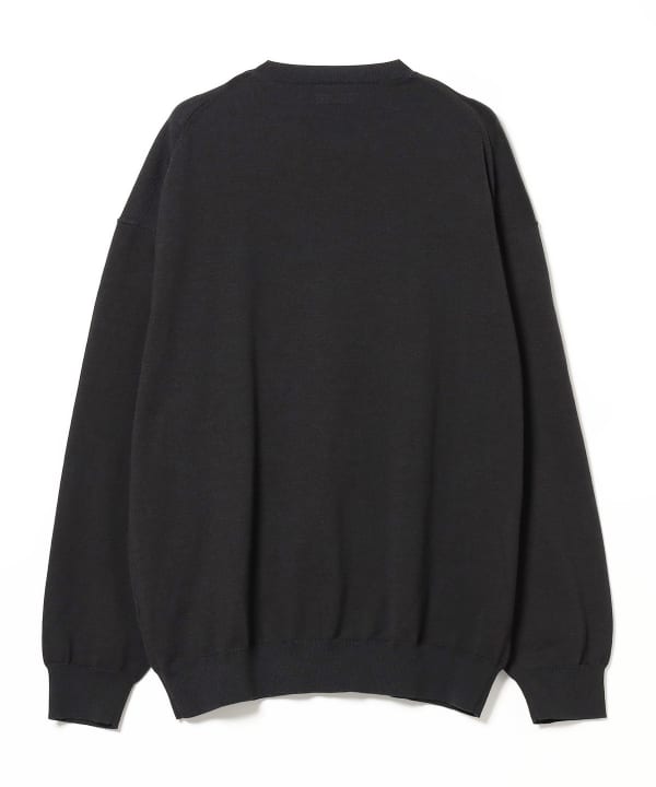 BEAMS（ビームス）16ゲージ テック クルーネック ニット（トップス