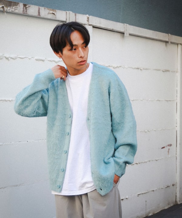 BEAMS (BEAMS) [Outlet] BEAMS / 7 Gauge Shaggy Cardigan (Tops 