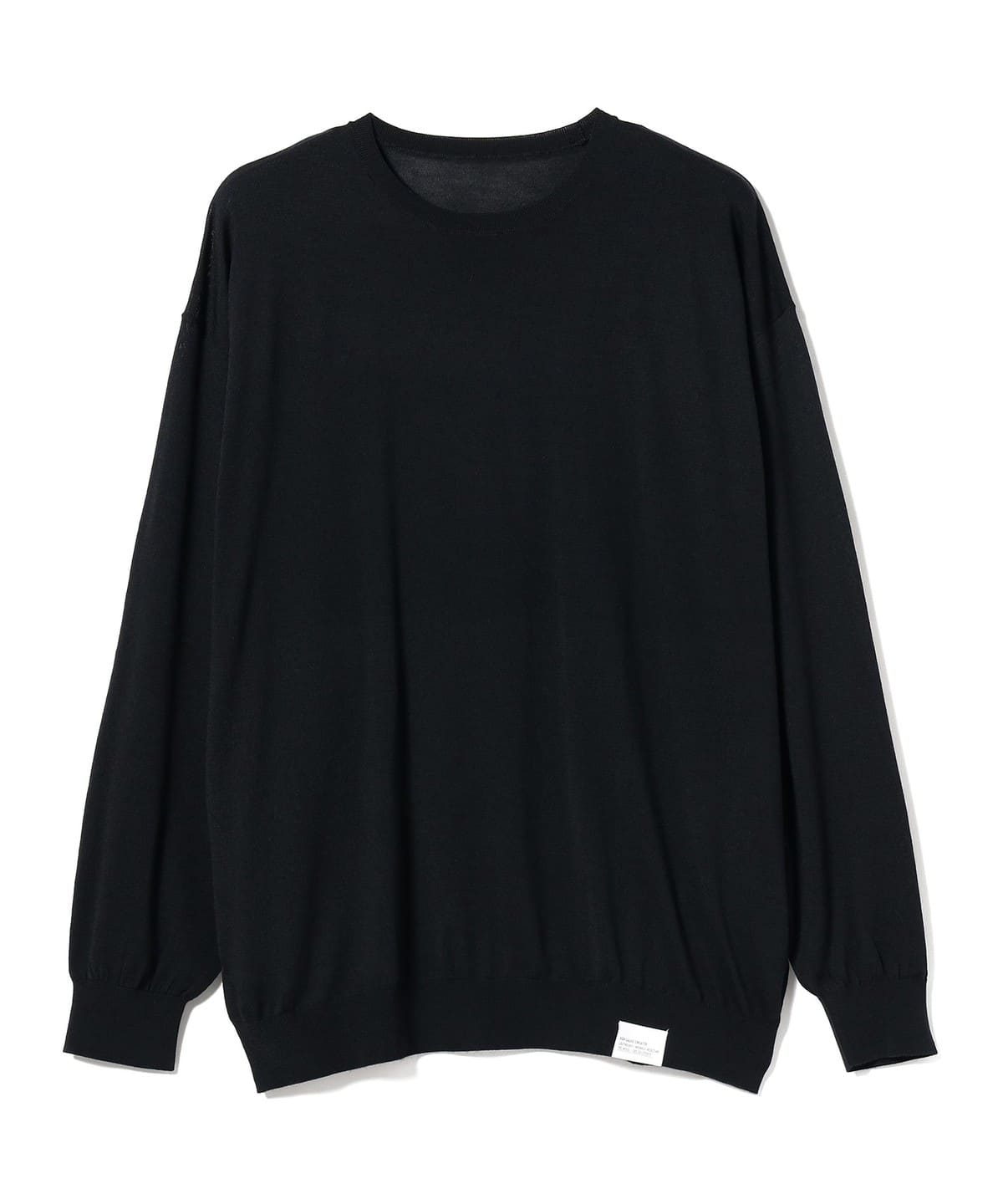 BEAMS BEAMS / TECH HIGH GAUGE FreshService NECK KNIT (tops knits