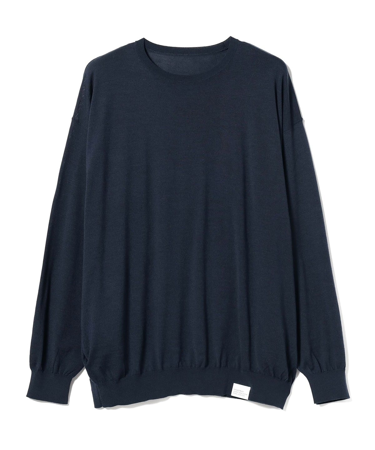 BEAMS BEAMS / TECH HIGH GAUGE FreshService NECK KNIT