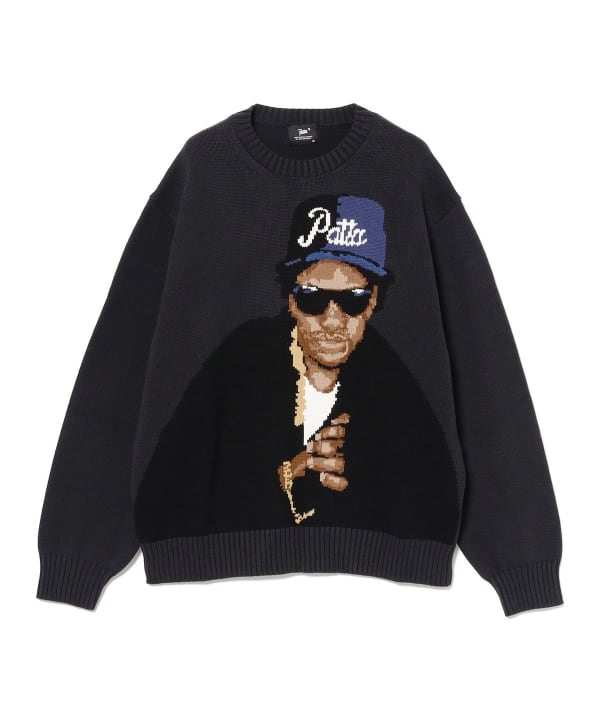 BEAMS（ビームス）PATTA / Old School Knitted Sweat（トップス ニット