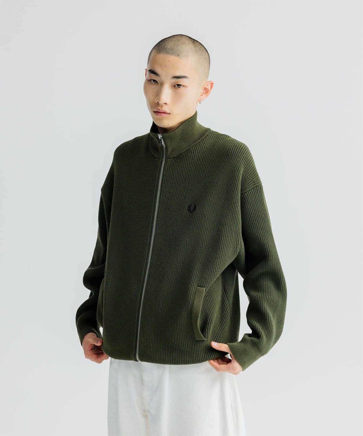 BEAMS（ビームス）FRED PERRY × BEAMS / 別注 ドライバーズニット