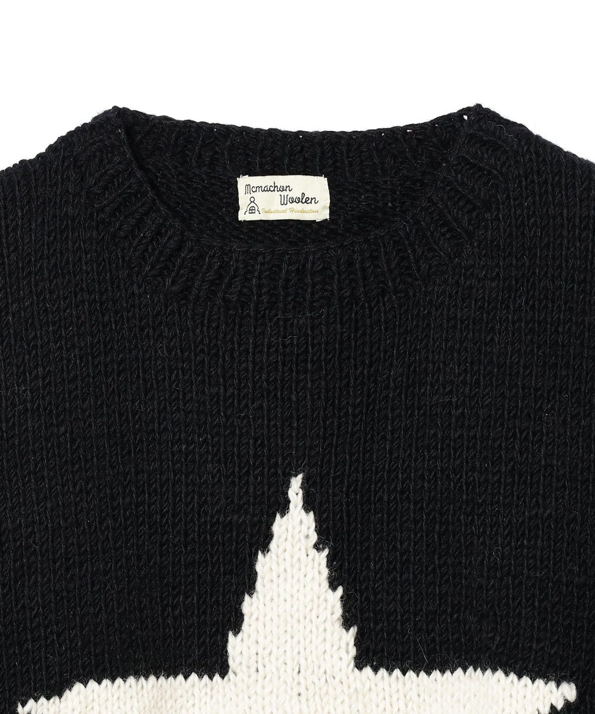 BEAMS（ビームス）MacMahon Knitting Mills / Crew Neck Knit - Star