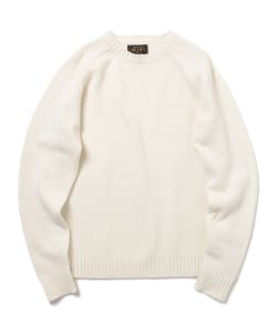 ▲BEAMS PLUS / 5ゲージ クルーネック ニット