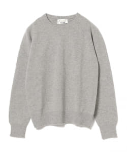 ￥▲WILLIAM LOCKIE × BEAMS PLUS / 別注 ウール クルーニット