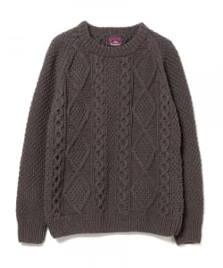 ▲WARREN SCOTT×BEAMS / 別注 ケーブルニット