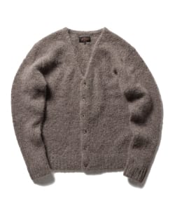 ▲BEAMS PLUS / シャギーニット カーディガン