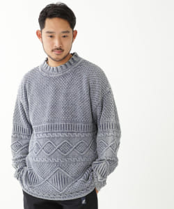 ▲Geo Trowark / Fisherman Knit