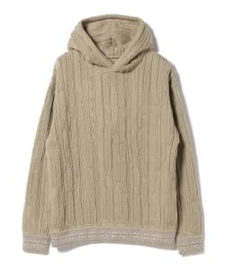Crepuscule × BEAMS JAPAN / 別注 ニットパーカ