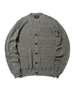 ▲BEAMS PLUS / リネン Vネックカーディガン