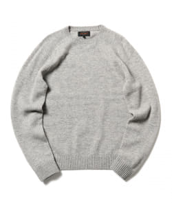 ▲BEAMS PLUS / ラムズウール クルーネック ニット