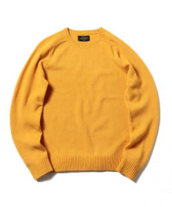 ▲BEAMS PLUS / ラムズウール クルーネック ニット