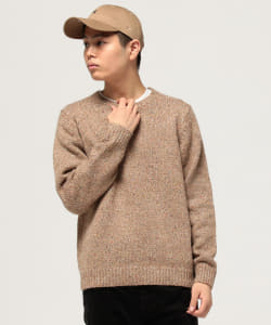 ▲BEAMS / イタリアンネップ クルーネック ニット