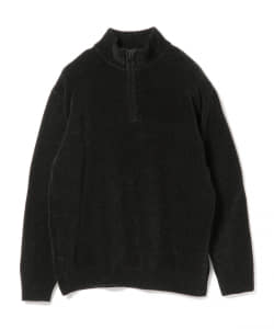 ▲BEAMS / モール ハーフ ジップ ニット